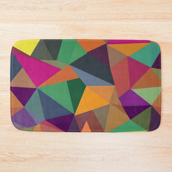 Item preview, various triangular pattern colorful abstract design designed and sold by SmashingDeals.