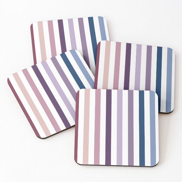 Item preview, Purple blue and pink stripes designed and sold by Juliewdesigns.