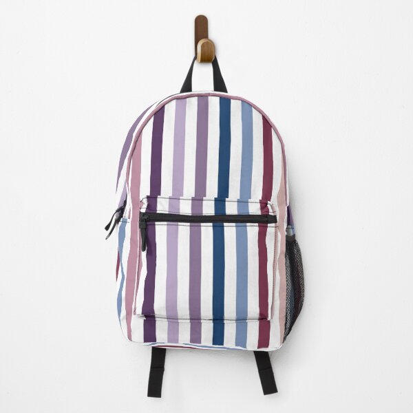Item preview, Purple blue and pink stripes designed and sold by Juliewdesigns.