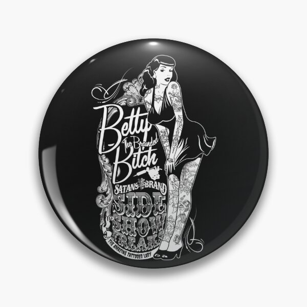 Item preview, Side Show Freaks - Betty Bitch designed and sold by SvetlaPrather.