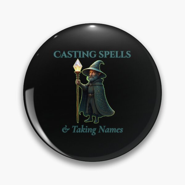 Item preview, Casting Spells & Taking Names designed and sold by DixieGirlStudio.