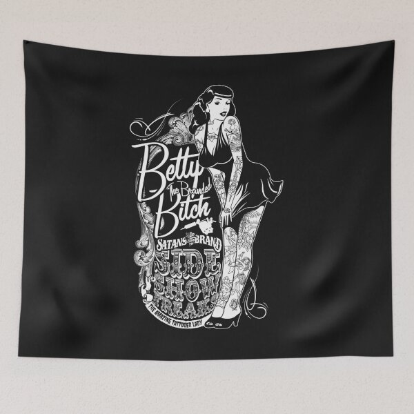 Item preview, Side Show Freaks - Betty Bitch designed and sold by SvetlaPrather.