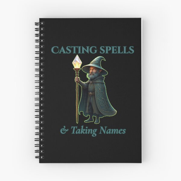 Item preview, Casting Spells & Taking Names designed and sold by DixieGirlStudio.