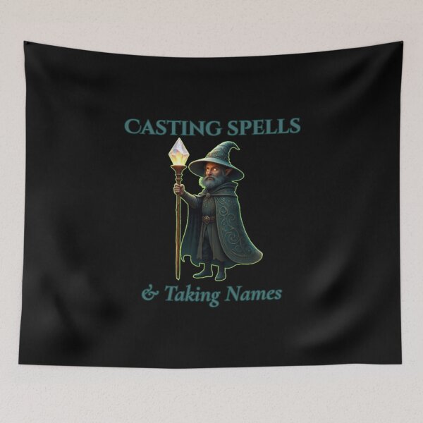 Item preview, Casting Spells & Taking Names designed and sold by DixieGirlStudio.