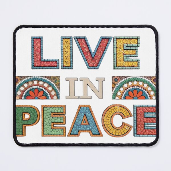 Item preview, LIVE IN PEACE designed and sold by likbatonboot.