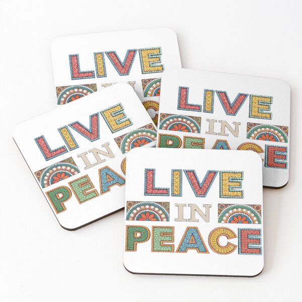 Item preview, LIVE IN PEACE designed and sold by likbatonboot.