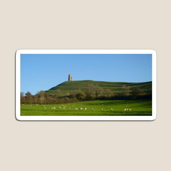 Item preview, Sheep grazing at Glastonbury Tor designed and sold by stevepaint.