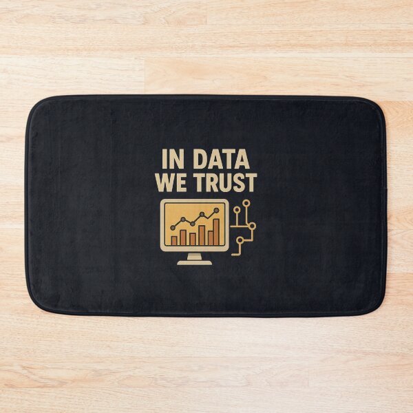 Item preview, In Data We Trust designed and sold by musthavewords.