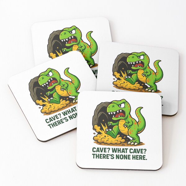 Item preview, Cave? What Cave? designed and sold by Diesel Drinking Dinosaurs.