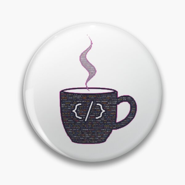 Item preview, Pixelated Coffee and Coding Cup designed and sold by ARM-Designs.