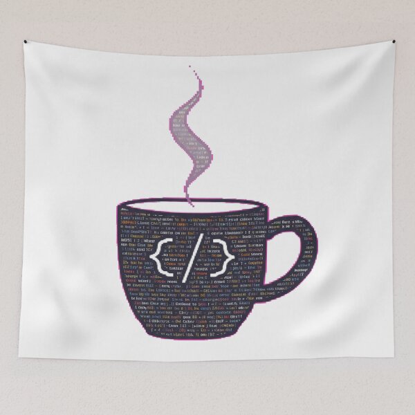 Item preview, Pixelated Coffee and Coding Cup designed and sold by ARM-Designs.