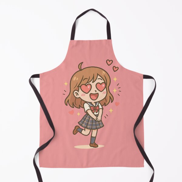 Artikelvorschau, Verliebtes Chibi-Mädchen – Süße Kawaii-Anime-Illustration entworfen und verkauft von MK-WOOD.