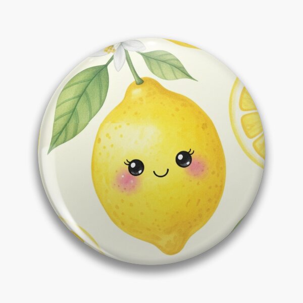 Item preview, A Cute Watercolor Lemon designed and sold by Victoria Riabov.