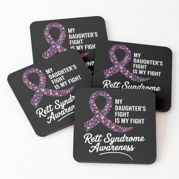 Item preview, My Daughter’s Fight Is My Fight Rett Syndrome Awareness designed and sold by Vastingan.