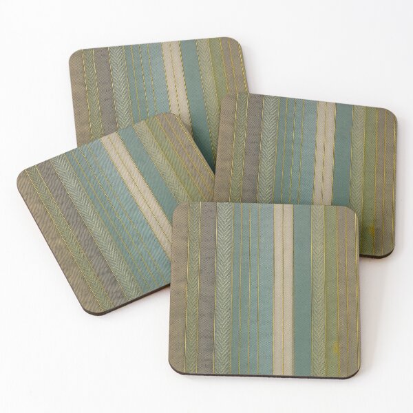 Item preview, Mid Century Modern Muted Stripes designed and sold by Lee Hiller Designs.