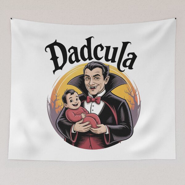 Item preview, Dadcula T-Shirt | Funny Halloween Dad Tee | Spooky Gift for Dad designed and sold by al21ex.