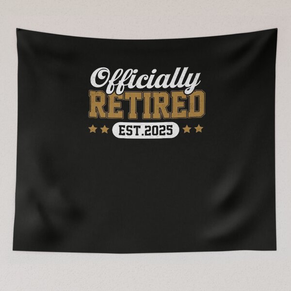 Item preview,  Officially Retired 2025 Retro | Vintage Officially Retired 2025 Funny Retirement 2025 Humor designed and sold by FernaRoje.
