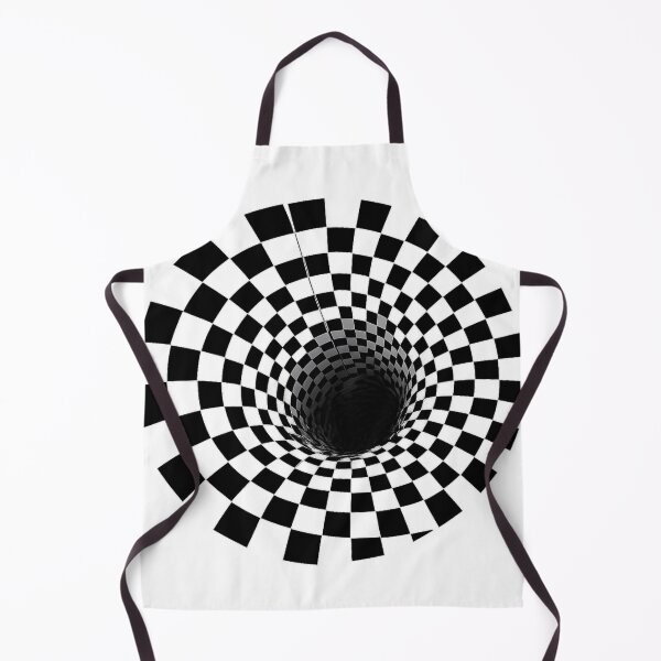 Item preview, Warped Checkerboard Spiral Optical Illusion designed and sold by NovaMoodCo.