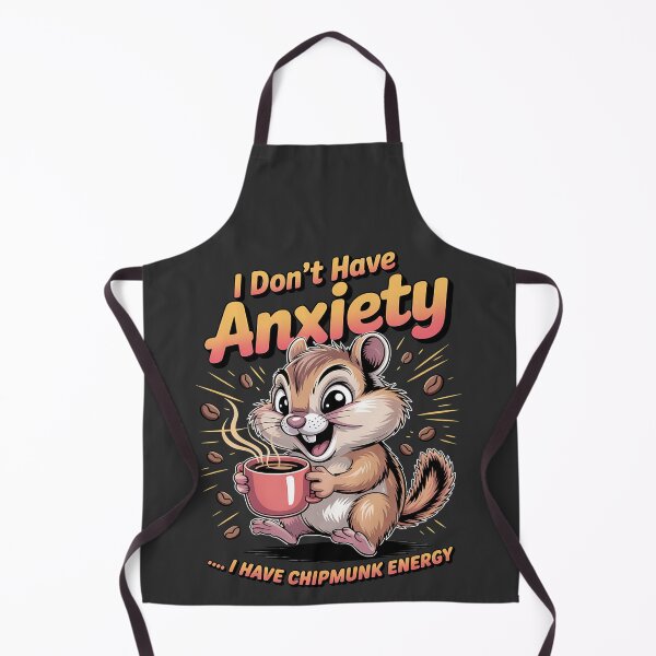 Item preview, I don't have anxiety - Got chipmunk - Funky chipmunk - Enjoy chipmunk - funny chipmunk - chipmunk lover - chipmunk now - Easy chipmunk designed and sold by JansenGS.