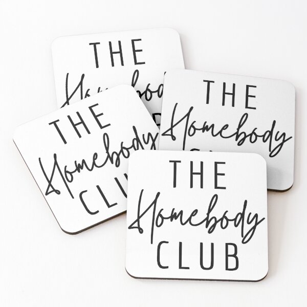 Item preview, The Homebody Club - Funky Typography - Retro Aesthetic designed and sold by SaltedBeachPaperie.