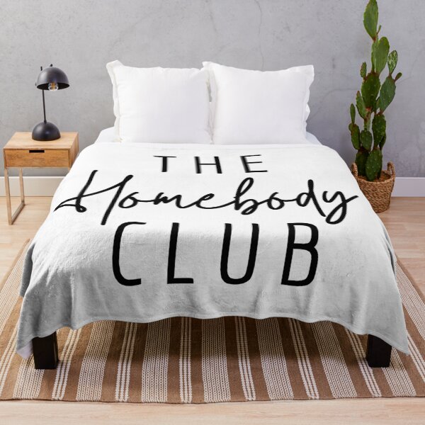 Item preview, The Homebody Club - Funky Typography - Retro Aesthetic designed and sold by SaltedBeachPaperie.