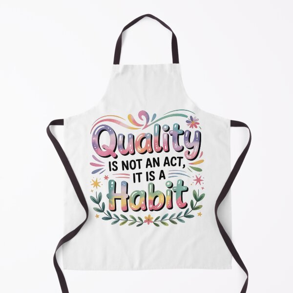 Item preview, Quality is not an act it is a habit designed and sold by nimmitrends.