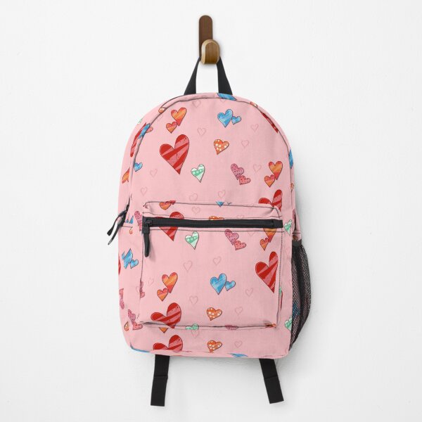 Item preview, Colorful Hearts seamless pattern designed and sold by Aquarthyst.