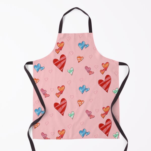 Item preview, Colorful Hearts seamless pattern designed and sold by Aquarthyst.