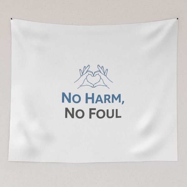 Item preview, No Harm, No Foul designed and sold by musthavewords.