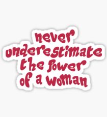 POWER OF WOMAN Sticker