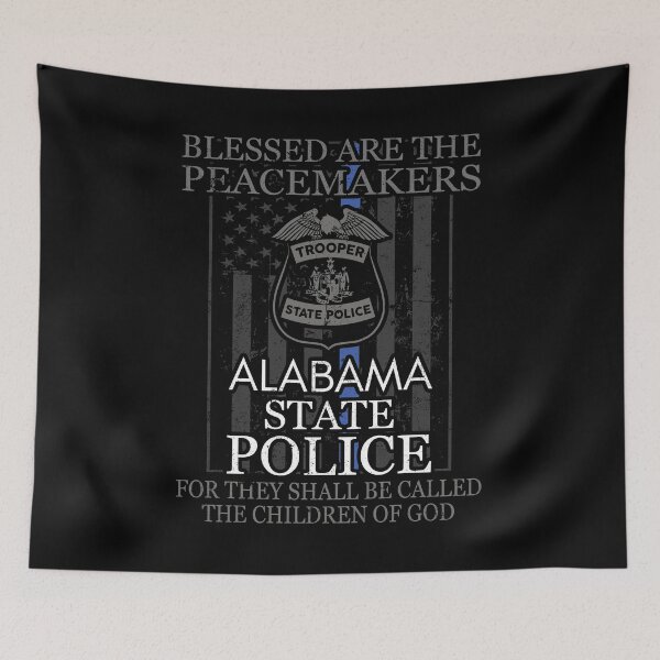 Artikelvorschau, Alabama Highway Patrol Unterstützung der Alabama State Police entworfen und verkauft von shoppzee.