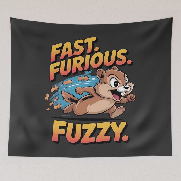 Item preview, Fast,furious and fuzzy - I love chipmunks - Live chipmunk - Chipmunk only - Chipmunk for you - Chipmunk forever - Free chipmunk designed and sold by JansenGS.