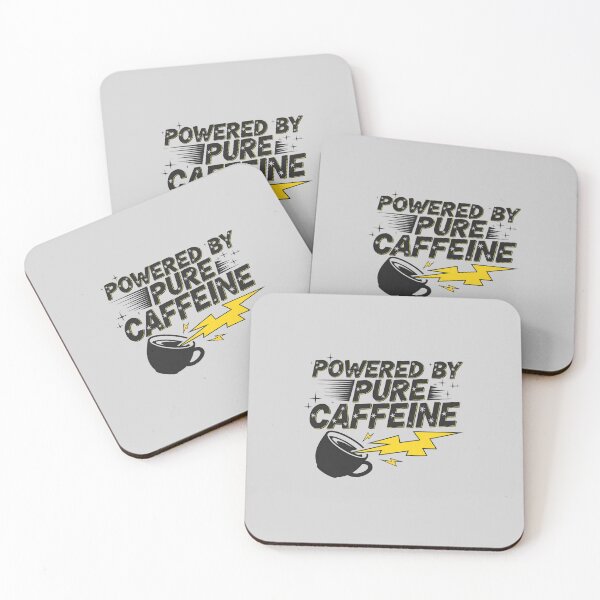 Item preview, Powered by Pure Caffeine designed and sold by musthavewords.
