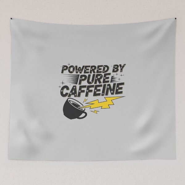 Item preview, Powered by Pure Caffeine designed and sold by musthavewords.