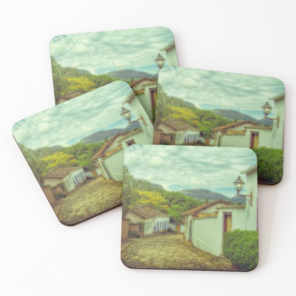Item preview, A tranquil street in the colonial town of Tiradentes. designed and sold by stevepaint.