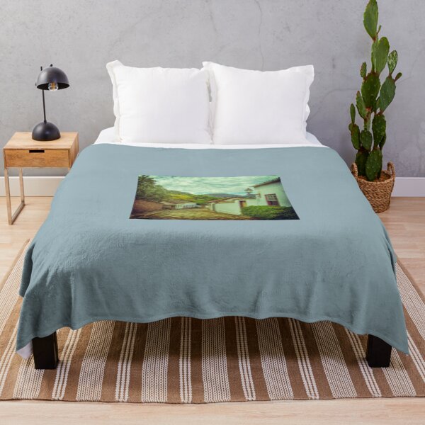 Item preview, A tranquil street in the colonial town of Tiradentes. designed and sold by stevepaint.