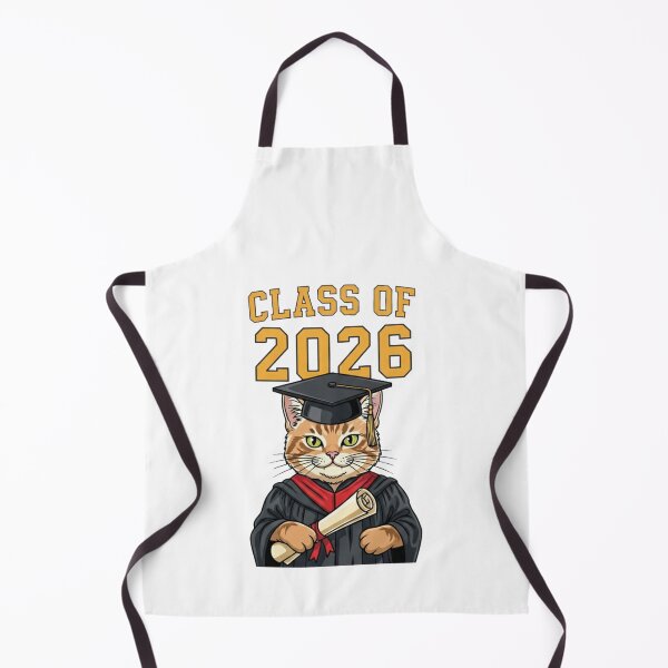 Item preview, Class of 2026 cat officially graduated t-shirt designed and sold by TheHappyHaul.