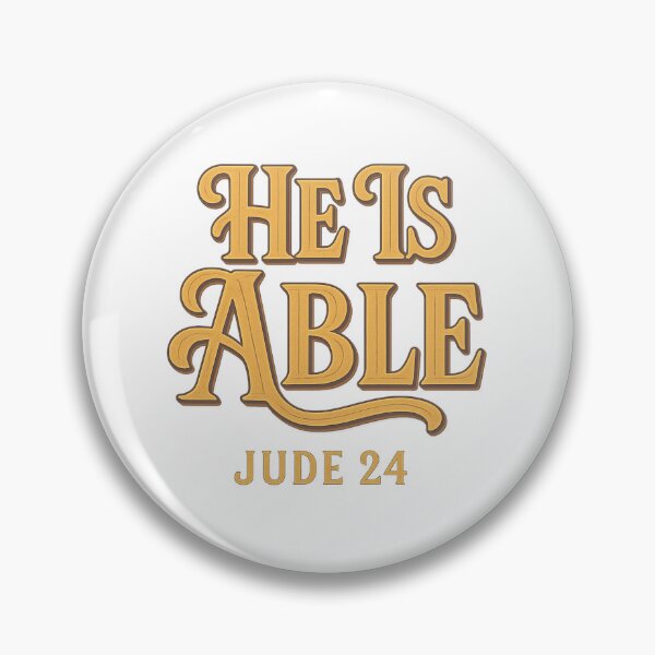 Item preview, He Is Able Jude 24 Christian Bible Verse designed and sold by franko9265.