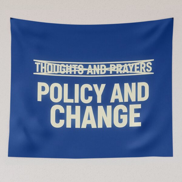 Item preview, Thoughts and Prayers vs Policy and Change designed and sold by Owcomm.