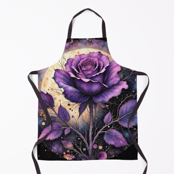 Item preview, gothic purple rose designed and sold by Talpha.