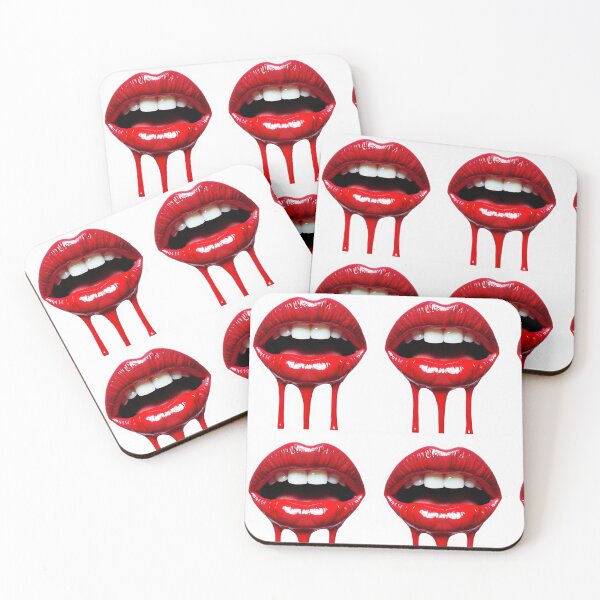 Item preview, Bold. Glossy. Unforgettable.”  “Red lips that drip with attitude. designed and sold by TheDesignDen52.