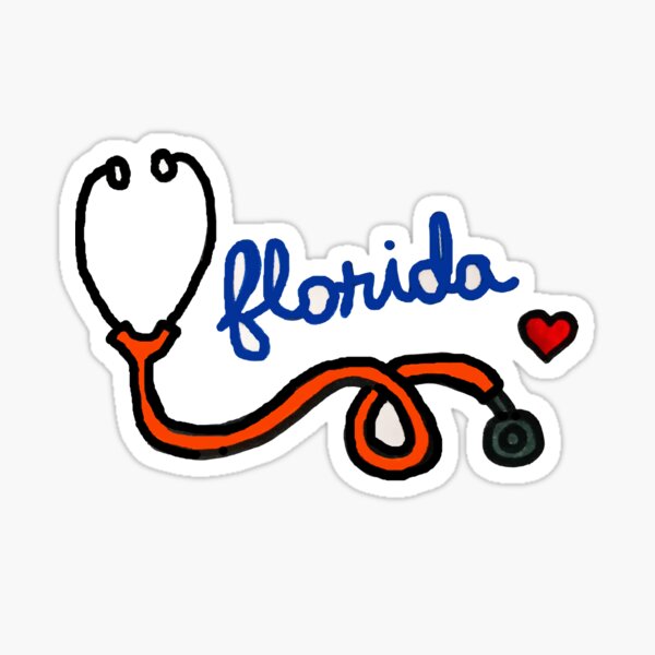 Item preview, Florida Stethoscope designed and sold by Valerie Berman.