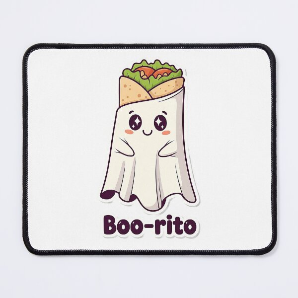 Item preview, Boo-rito - Funny Halloween Ghost Burrito Pun designed and sold by ChameloX.