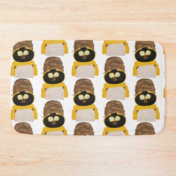 Item preview, Eye bag Cat with Charcoal Mask  designed and sold by The Meow Offline Club.