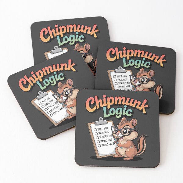 Item preview, Chipmunk logic - Got chipmunk - Funky chipmunk - Enjoy chipmunk - funny chipmunk - chipmunk lover - chipmunk now - Easy chipmunk designed and sold by JansenGS.