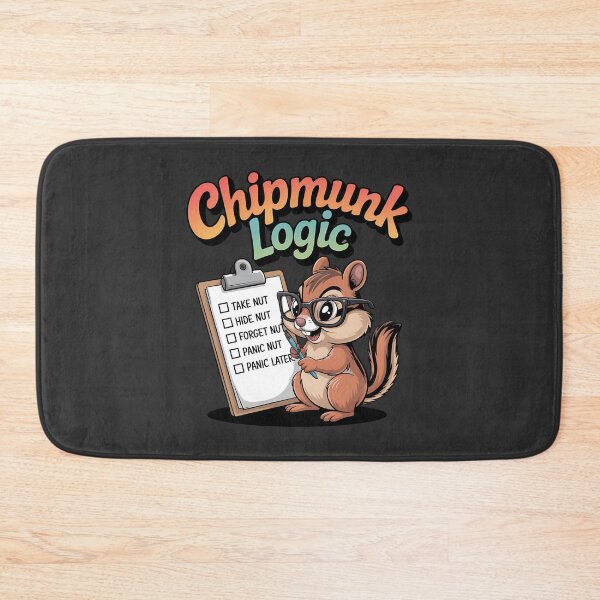 Item preview, Chipmunk logic - Got chipmunk - Funky chipmunk - Enjoy chipmunk - funny chipmunk - chipmunk lover - chipmunk now - Easy chipmunk designed and sold by JansenGS.