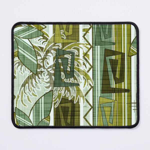 Item preview, Green Leaves Tropical Breeze Print designed and sold by Sharon Schwalbe.