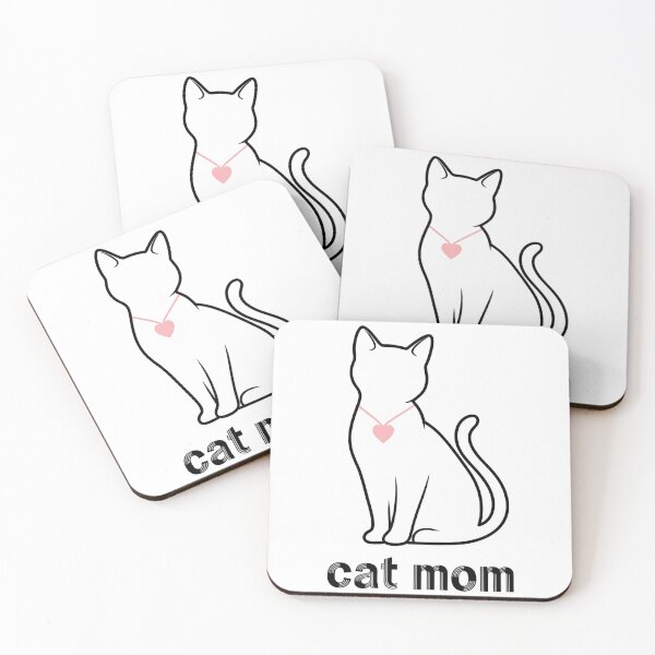 Item preview, Cat Mom: A Chic Ode to Feline Devotion designed and sold by BloomandGrace.