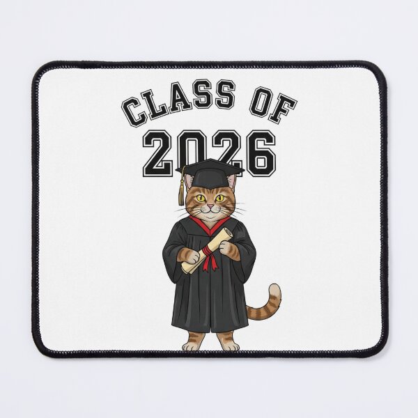 Item preview, Class of 2026 cat officially graduated t-shirt designed and sold by TheHappyHaul.
