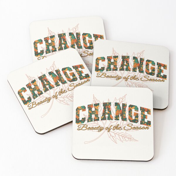 Item preview, Change – Beauty of the Season Autumn Motivation Design designed and sold by Dantin.